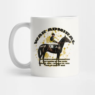 Famous Racehorses - War Admiral 1937 Triple Crown Champion Mug